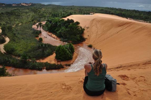As famosas dunas avernelhadas do Jalapão - TO